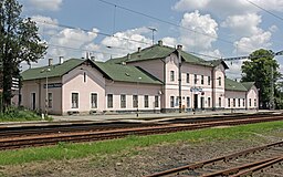 Budova stanice Sokolnice-Telnice