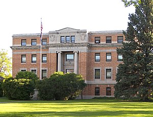 Stillwater County Courthouse in Columbus