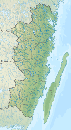 Sweden Kalmar relief location map.png