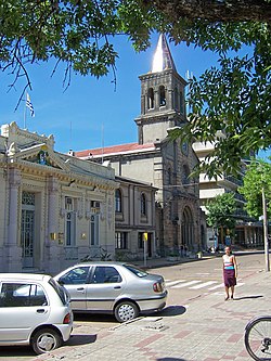 Governmental building and Cathedral of St. Fructuosus