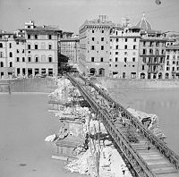 De Baileybrug tijdens de Tweede Wereldoorlog, 1944