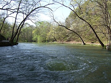 Mata air Maramec di Ozarks, Missouri