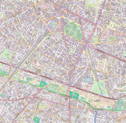 Location of Montparnasse