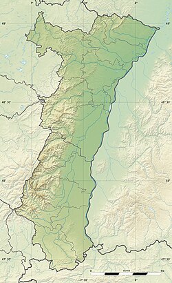 Battle of Salzbach is located in Alsace