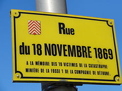 Rue du 18 novembre 1869.