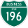 Business Spur Interstate 196 marker