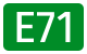 Označenie E71 na Slovensku