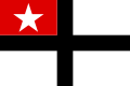 Flag of Tupua Tamasesse from Jan 1887 - 1889 .