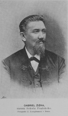 Jan Nepomuk Langhans: Gabriel Žižka