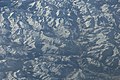 der Rhein mit Seitentälern bei Ilanz (view from ISS), Adula-Alpen und Chur