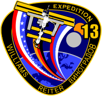 ISS Expedition 13 Patch with Reiter.svg