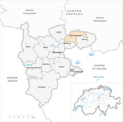 Tobel-Tägerschen – Mappa