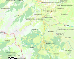Venaco – Mappa