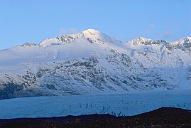 Les scènes de l'autre côté du Mur ont été tournées sur le glacier de Vatnajökull (Islande).