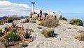 'n Trigonometriese baken op Leeukop in Kaapstad.