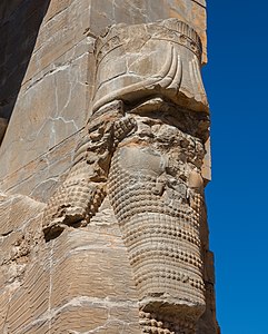 Detalle d'unu de los toros.