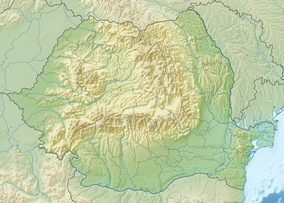 Map showing the location of Semenic-Caraș Gorge National Park