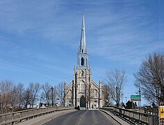 Bridge over Etchemin River in Saint-Henri.