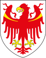 Escudo de la provincia italiana de Bolzano/Bozen, Südtirol/Tirol del Sur