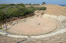 Ruines romaines à Salamis.