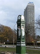 Travemünde Dr.-Heinrich-Zippel-Park mit Hotel Maritim