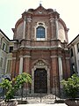 Facciata di Santa Maria del Popolo a Vigevano