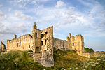 Castle Curtain Walls with Gateway, Towers and attached Buildings