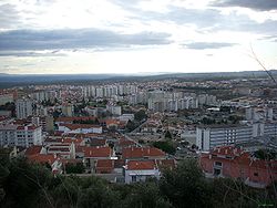 A view of the city.