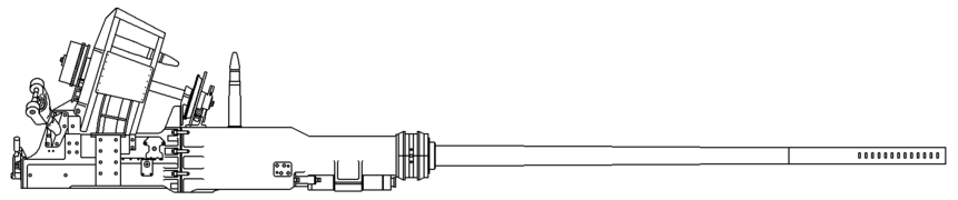 Ilustración del Bofors m/47 57 mm.