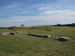 Théâtre gallo-romain semi circulaire de 5 000 places.