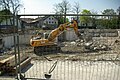 Baustelle in der Weddigenstr. Baubeginn 31. März 2011