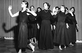 Classe de dansa expressionista amb Mary Wigman