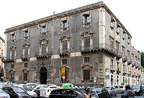 Palazzo Manganelli in Catania