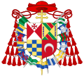 Coat of Arms of Cardinal Portocarrero Lieutenant General Charles II Illness 1700 Governor of the Realms Philip V Absence 1701-1703