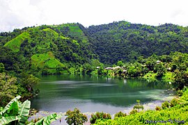 Boga lake, a lake on the hill top