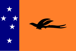 Bandera de la provincia de Nueva Irlanda, Papúa Nueva Guinea