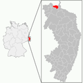 Lage der Gemeinde im Landkreis Görlitz