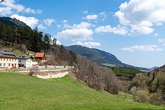 Westseite des Grünbacher Sattels