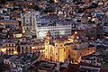 Guanajuato vista de noche.