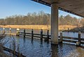 Spoorbrug over de Lage Dwarsvaart (spoorverbinding Lelystad Almere).