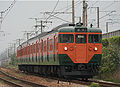 京都総合車両所から貸し出されたB-01編成（元L13編成）（2009年5月）