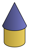 Conical roof
