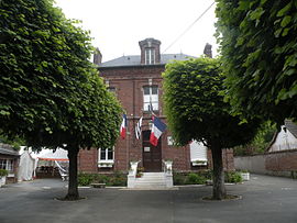 The town hall in Le Coudray-sur-Thelle