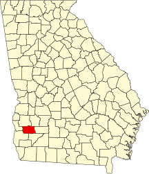 Contea di Calhoun – Mappa