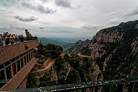 Montserrat - Santa Maria de Montserrat - Monestir de Montserrat - View SSE.jpg