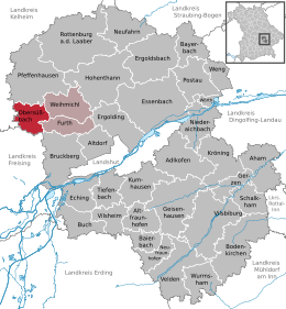 Obersüßbach - Localizazion