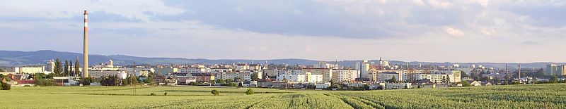 Panorama Kateřinek od severu