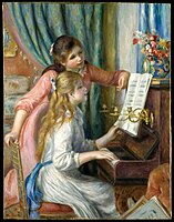 Κορίτσια στο πιάνο, 1892, Παρίσι, Μουσείο Ορσέ