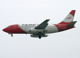 OB-1809-P, le Boeing 737 de TANS Perù impliqué, ici à l'aéroport international Jorge-Chávez trois semaine avant l'accident.