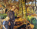 Fritz Syberg, Dos niños entierran un pájaro, 1917-1925, Museo Johannes Larsen